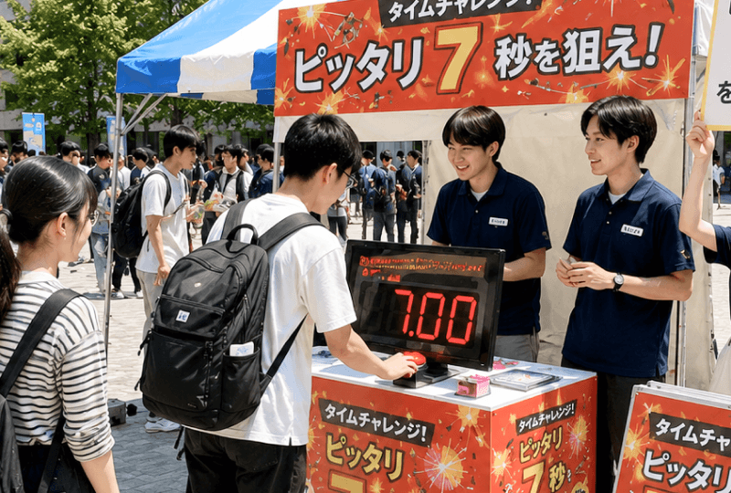 学園祭イベントの様子